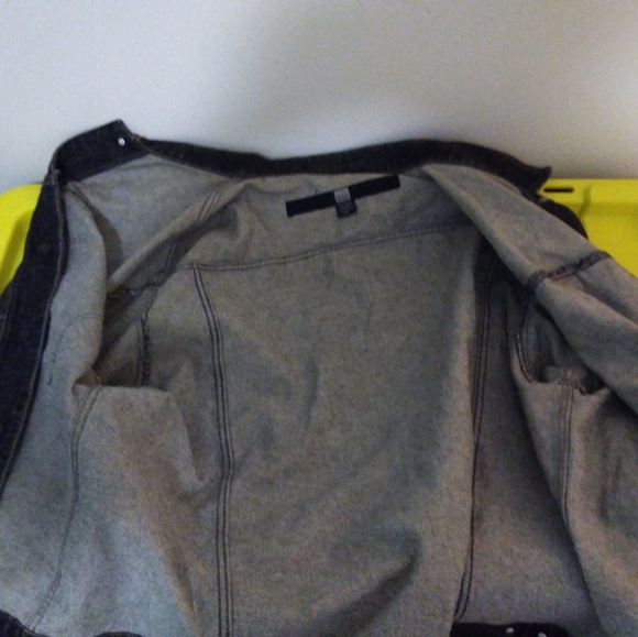 Black Jean Jacket - Picture 3 of 4